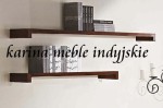 drewniana półka  90 cm LD-344 brown