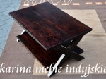 kolonialny stolik LD-472 dark brown