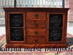 meble  kolonialne -  komoda - LD-1016 brown