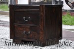 kolonialna szafka LD-1082 dark brown