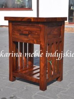kolonialny stolik KH-23317 brown