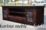 kolonialna szafka rtv LD-533_150 dark brown