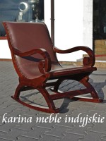 fotel bujany LD-983 brązowy