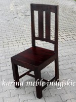 kolonialne krzesło LD-1050C dark brown