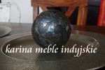 dekoracyjna drewniana kula