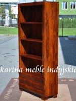 meble kolonialne - biblioteczka LD-496 brown