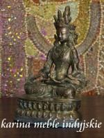 Budda - indyjska figurka mosiądz