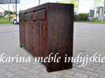meble kolonialne -  komoda - LD-1262 dark brown