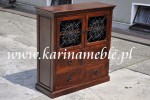 meble kolonialne -  komoda - LD-1002 brown