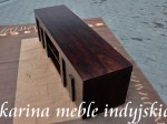 kolonialna szafka rtv  LD-1305 dark brown