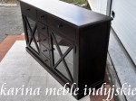 meble kolonialne - komoda LD-467 dark brown