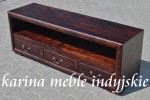 kolonialna szafka tv LD-1018_60 dark brown