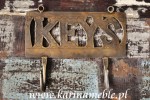 wieszak KEYS brass