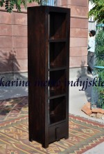 kolonialna biblioteczka LD-331 dark brown (mooyo)