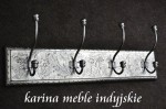 srebrny wieszak LDS-11