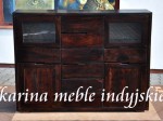 meble kolonialne - komoda - LD-462 dark brown