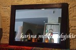 kolonialne lustro LD-1084 dark brown