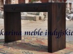 meble kolonialne - konsola - LD-1209 dark brown