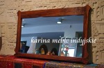 kolonialne lustro LD-207 brown