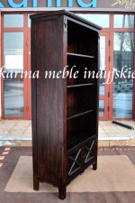 kolonialna biblioteczka LD-470 dark brown