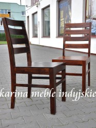kolonialne krzesło LD-2144 brown / ciemno miodowy
