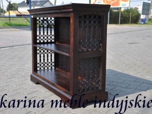 kolonialna biblioteczka LD-433 dark brown